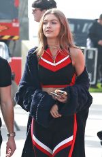GIGI HADID at Tommy Hilfiger Fashion Show Rehersal in Venice 02/08/2017