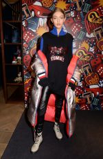 GIGI HADID at Tommy x Gigi Capsule Collection Launch in London 02/18/2017