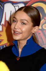 GIGI HADID at Tommy x Gigi Capsule Collection Launch in London 02/18/2017