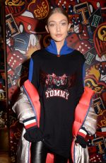 GIGI HADID at Tommy x Gigi Capsule Collection Launch in London 02/18/2017