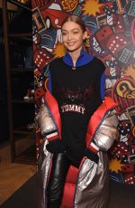 GIGI HADID at Tommy x Gigi Capsule Collection Launch in London 02/18/2017