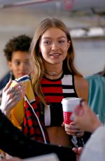 GIGI HADID at Tommyland Tommy Hilfiger Spring 2017 Fashion Show in Venice 02/08/2017