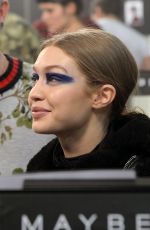 GIGI HADID at Versus Versace Fashion Show in London 02/18/2017