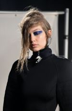 GIGI HADID at Versus Versace Fashion Show in London 02/18/2017