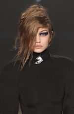 GIGI HADID at Versus Versace Fashion Show in London 02/18/2017