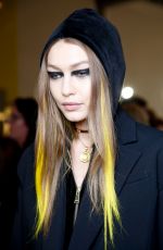GIGI HADID at Vesrace Fashion Show at Milan Fashion Week 02/24/2017