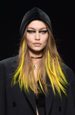 GIGI HADID at Vesrace Fashion Show at Milan Fashion Week 02/24/2017