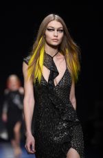 GIGI HADID at Vesrace Fashion Show at Milan Fashion Week 02/24/2017