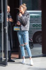 GIGI HADID Leaves Her Apartment in New York 02/03/2017
