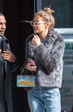 GIGI HADID Leaves Her Apartment in New York 02/03/2017