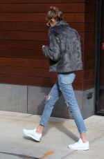 GIGI HADID Leaves Her Apartment in New York 02/03/2017