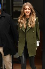 GIGI HADID Leaves Her Apartment in New York 02/05/2017
