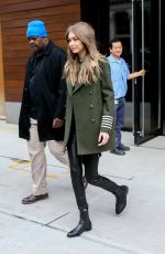 GIGI HADID Leaves Her Apartment in New York 02/05/2017