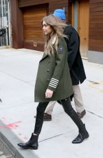 GIGI HADID Leaves Her Apartment in New York 02/05/2017