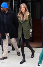 GIGI HADID Leaves Her Apartment in New York 02/05/2017