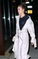 GIGI HADID Night Out in New York 02/13/2017