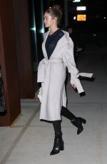 GIGI HADID Night Out in New York 02/13/2017
