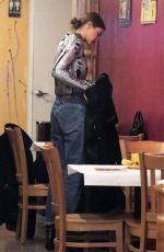 GIGI HADID Out and About in New York 01/31/2017