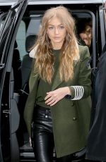 GIGI HADID Out and About in New York 02/05/2017