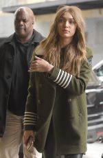GIGI HADID Out and About in New York 02/05/2017