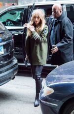 GIGI HADID Out and About in New York 02/05/2017