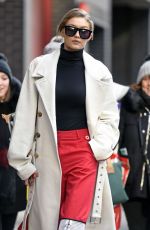 GIGI HADID Out for Lunch in New York 02/13/2017