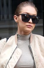 GIGI HADID Out in New York 02/16/207