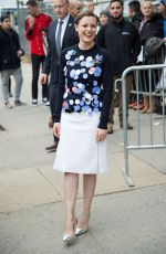 GILLIAN JACOBS Leaves a Netflix Event in New York 02/08/2017