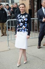 GILLIAN JACOBS Leaves a Netflix Event in New York 02/08/2017