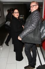 GLORIA ESTEFAN at LAX Airport in Los Angeles 02/17/2017