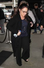 GLORIA ESTEFAN at LAX Airport in Los Angeles 02/17/2017
