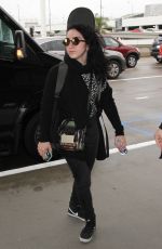 GLORIA ESTEFAN at LAX Airport in Los Angeles 02/17/2017