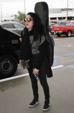 GLORIA ESTEFAN at LAX Airport in Los Angeles 02/17/2017