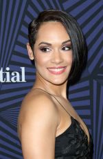 GRACE GEALEY at Bet’s 2017 American Black Film Festival Honors Awards in Beverly Hills 02/17/2017