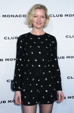 GRETCHEN MOL at Club Monaco Fashion Presentation in New York 02/10/2017