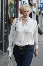 GWENDOLINE CHRISTIE Out Shopping in Los Angeles 02/01/2017
