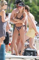 HAILEY BALDWIN in Bikini at a Beach in Honolulu 02/03/2017