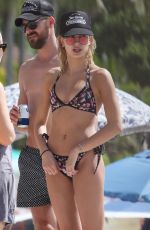 HAILEY BALDWIN in Bikini at a Beach in Honolulu 02/03/2017