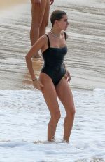 HAILEY BALWIN in Swimsuit on the Beach in Hawaii 02/03/2017