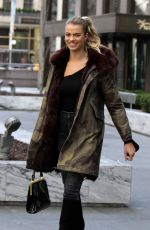 HAILEY CLAUSON Leaves SiriusXM Radio in New York 02/16/2017