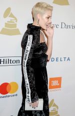 HALSEY at Clive Davis Pre-grammy Party in Los Angeles 02/11/2017