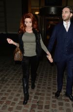 HANNAH ELIZABETH Leaves Amba Hotel in London 02/07/2017