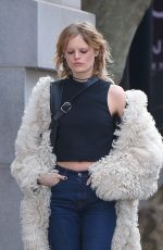 HANNE GABY ODIELE Out and About in New York 02/16/2017