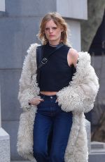 HANNE GABY ODIELE Out and About in New York 02/16/2017