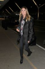 HEIDI KLUM at LAX Airport in Los Angeles 02/06/2017