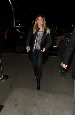HEIDI KLUM at LAX Airport in Los Angeles 02/06/2017