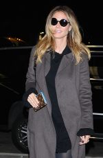HEIDI KLUM at LAX Airport in Los Angeles 02/13/2017