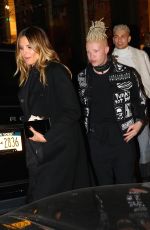 HEIDI KLUM Leaves 19th Annual AMFAR New York Gala 02/08/2017