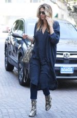 HEIDI KLUM Out and About in Beverly Hills 02/25/2017