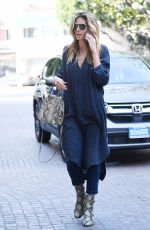 HEIDI KLUM Out and About in Beverly Hills 02/25/2017